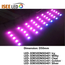 DMX512 D50mm LED RGB golyófény